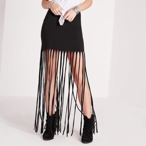 Forever 21 - Fringe Maxi Skirt